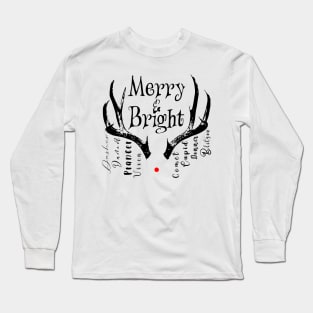 Merry Reindeer Long Sleeve T-Shirt